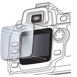 4 Pack LCD Screen Protectors For Digital/Video Camera